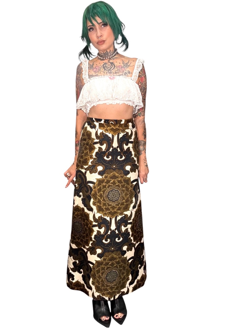 Vintage maxi skirt